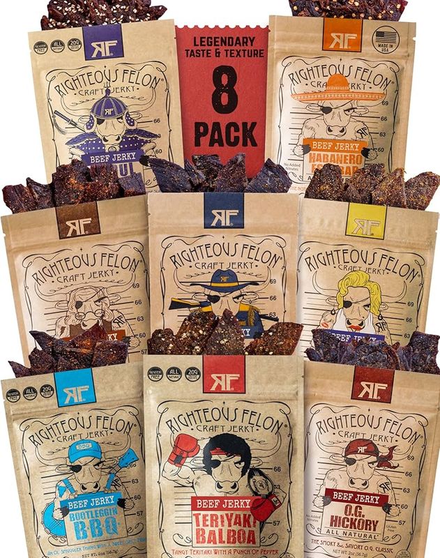 Righteous Felon Beef Jerky