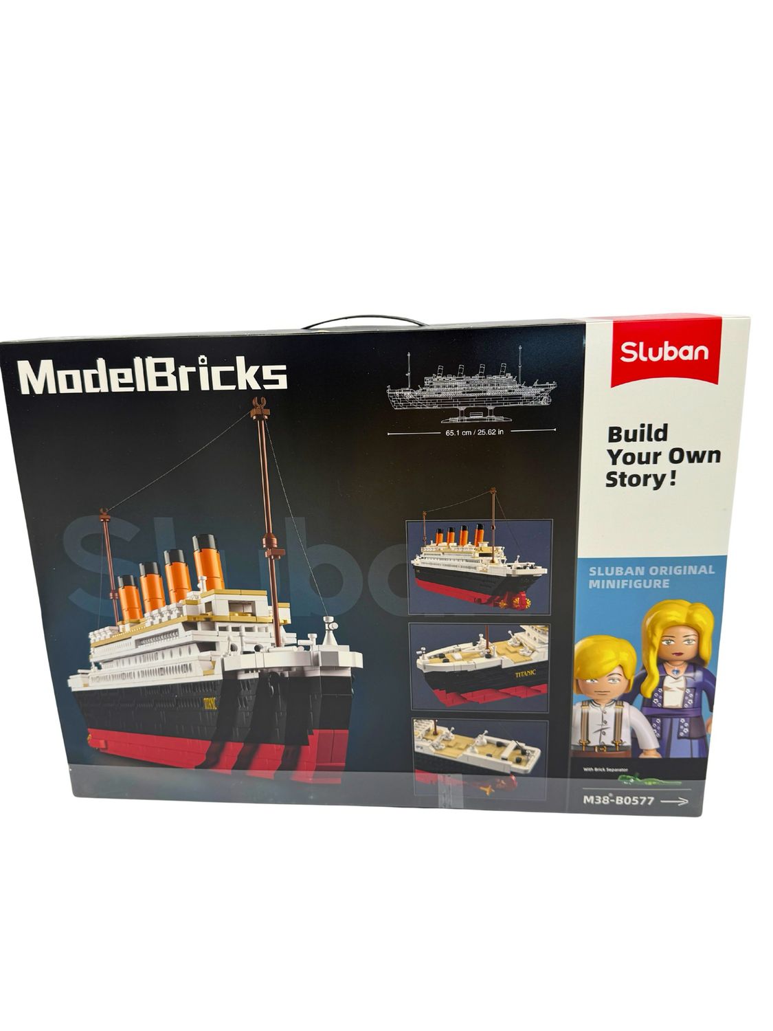 Titanic 1:450 Scale Large Model (1012 pieces)