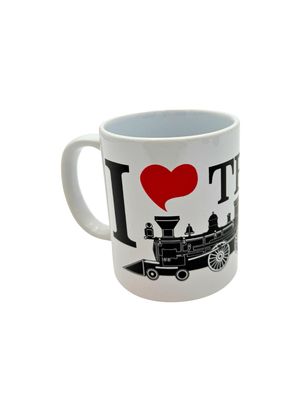I Love Trains Mug