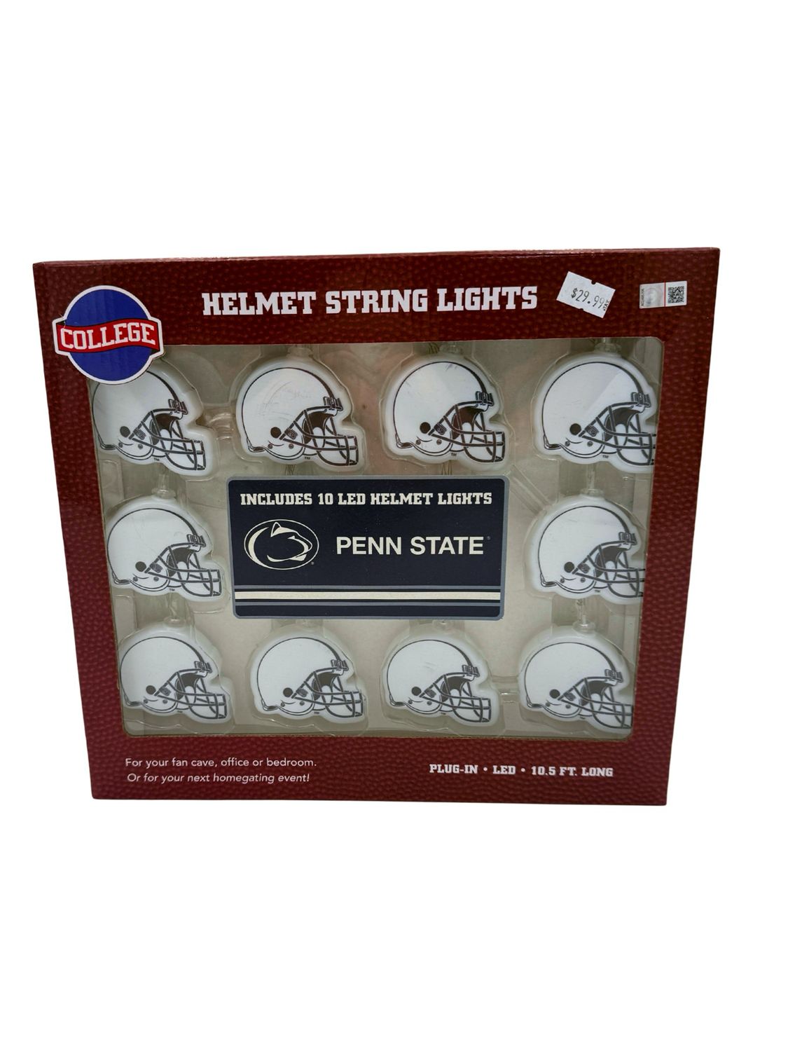 Penn State 10 LED Helmet String Lights