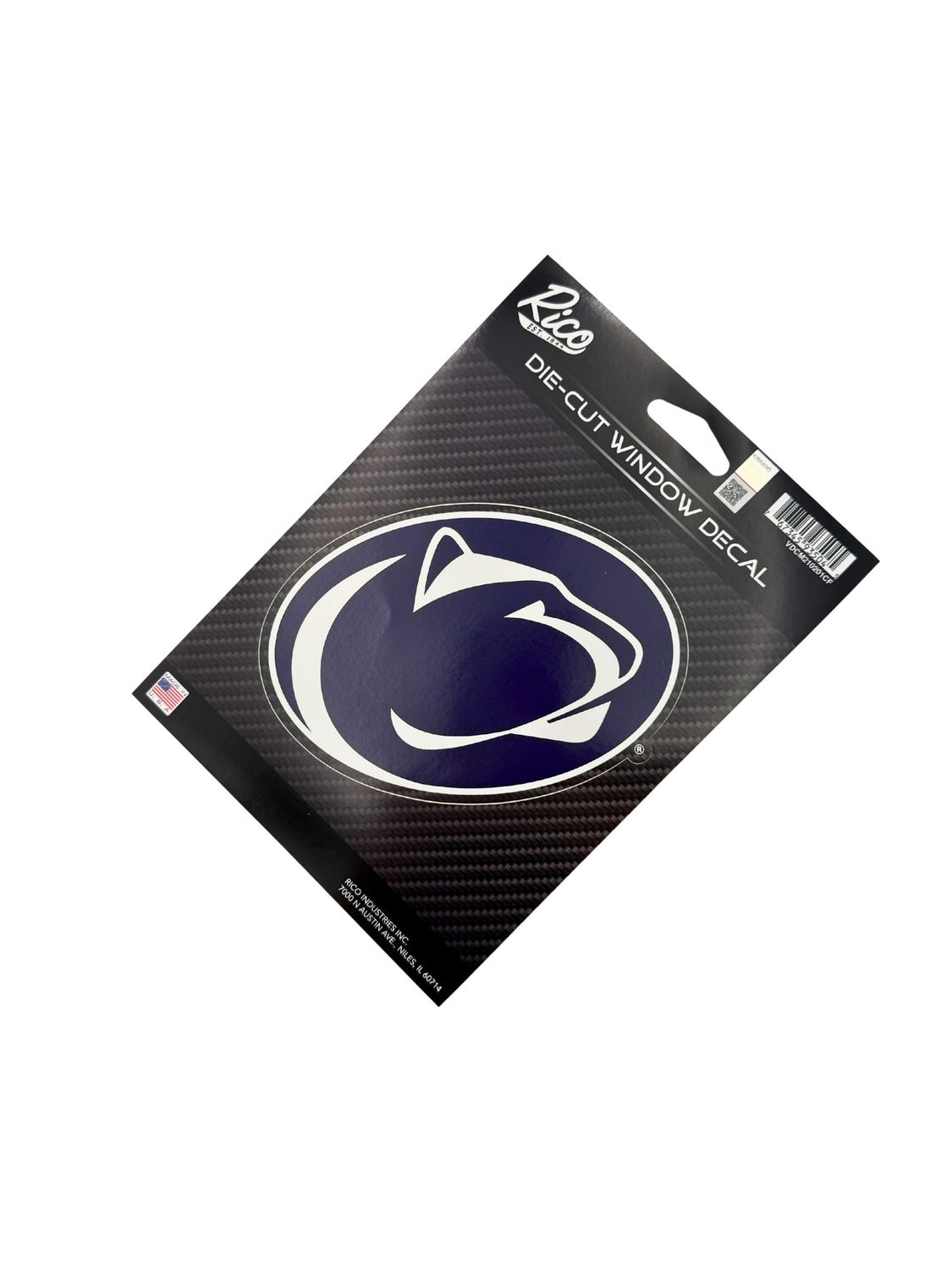 Penn State Carbon Die Cut Vinyl Decal