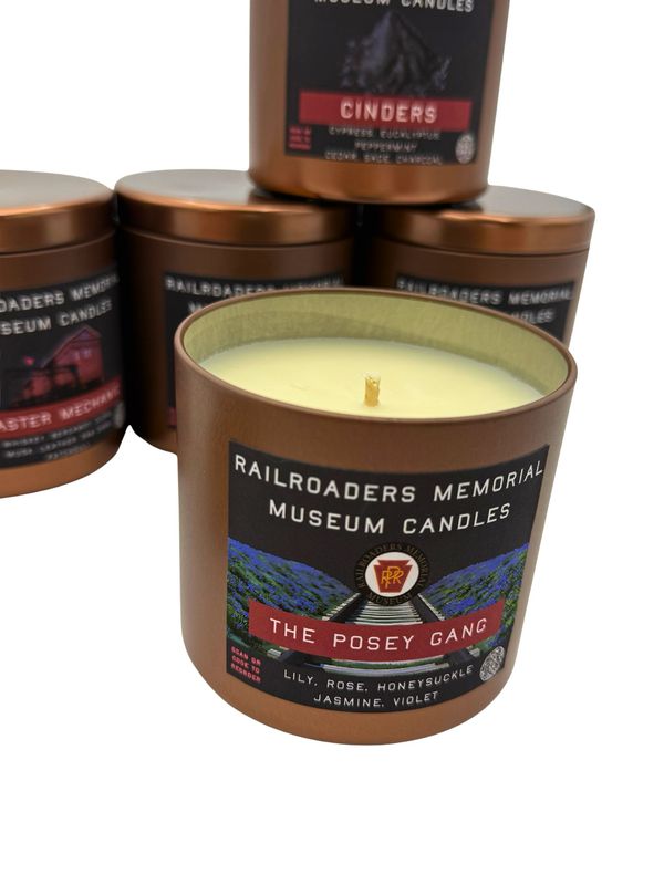 The Posey Gang 11.5oz Bronze Candle