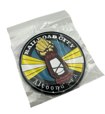 Railroad City Altoon PA Spinning Lantern Magnet