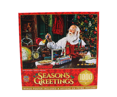 Santa's Worksop 1000pc Puzzle