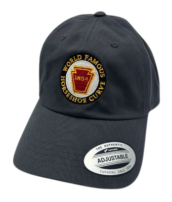 World Famous Horseshoe Curve Embroidered Dad Hat