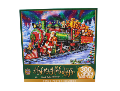 Happy Holidays North Pole Delivery 300pc Puzzle