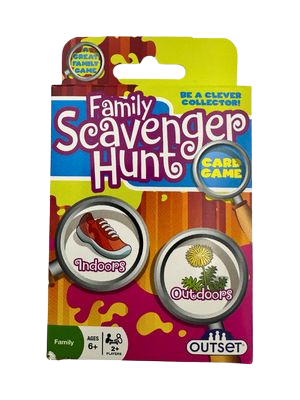 Family Scavenger Hunt Card Game