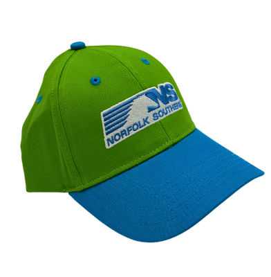 Norfolk Southern Green &amp; Blue Kids Hat