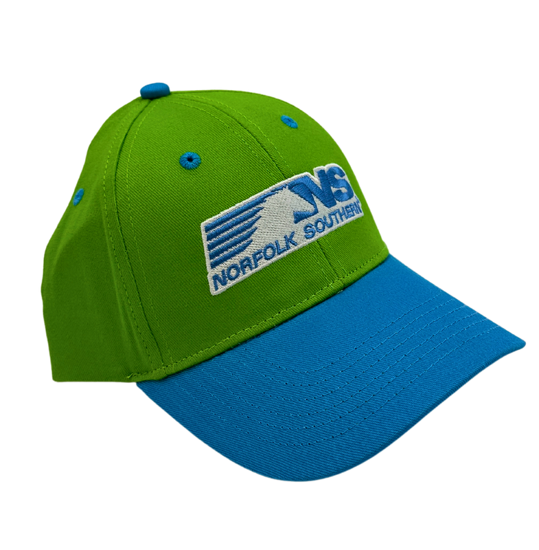 Norfolk Southern Green &amp; Blue Kids Hat