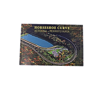 Aerial Horseshoe Curve Postcard