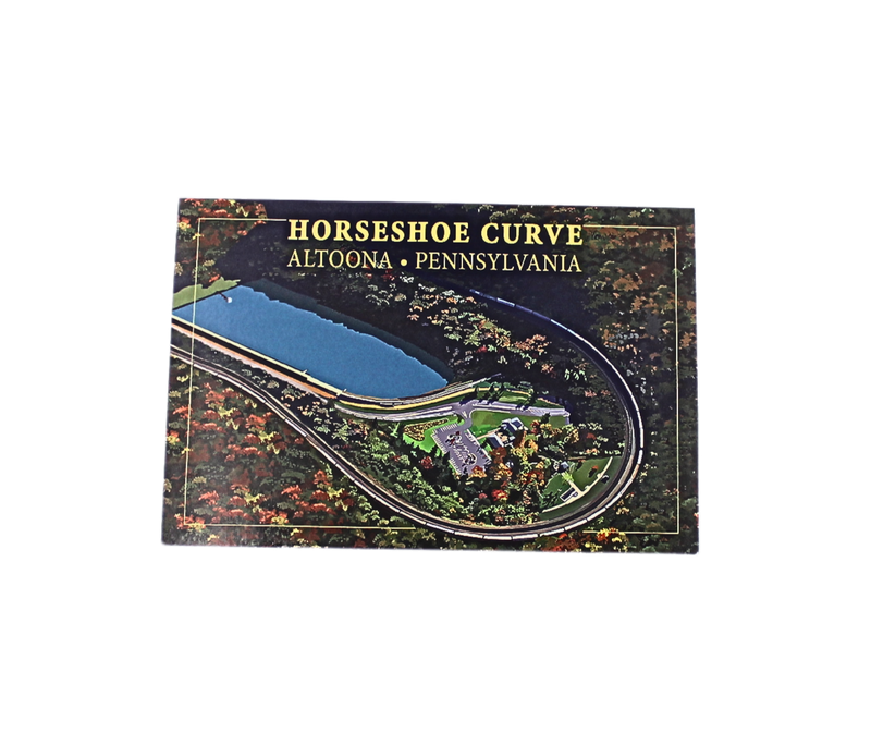 Aerial Horseshoe Curve Postcard