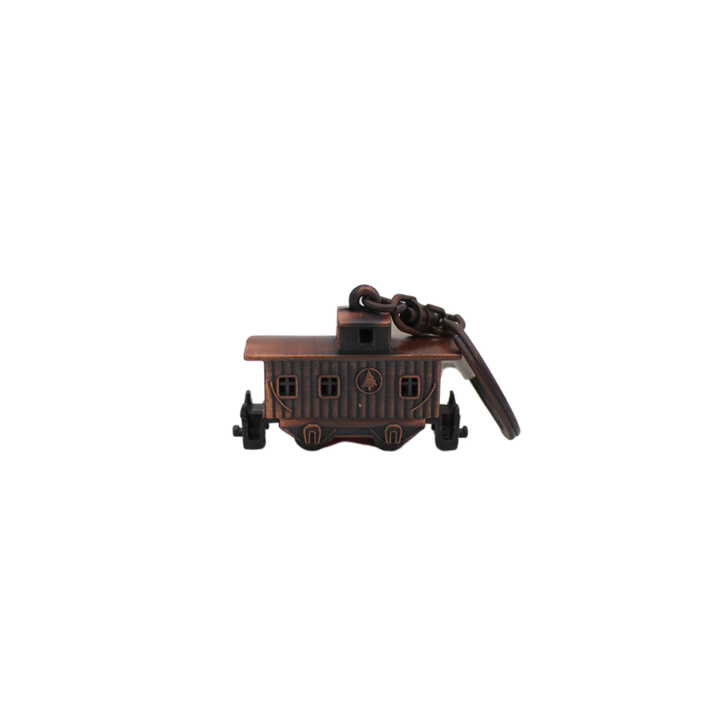 Mini Caboose Keychain