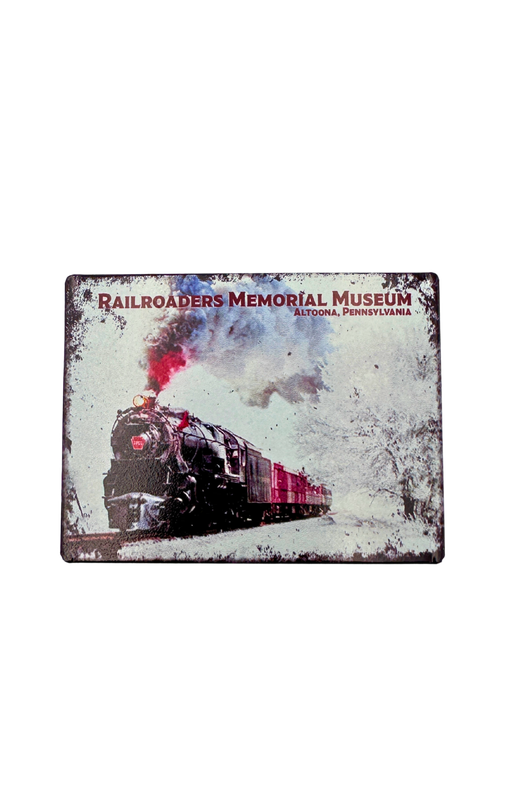 Railroader Museum Tin Magnet