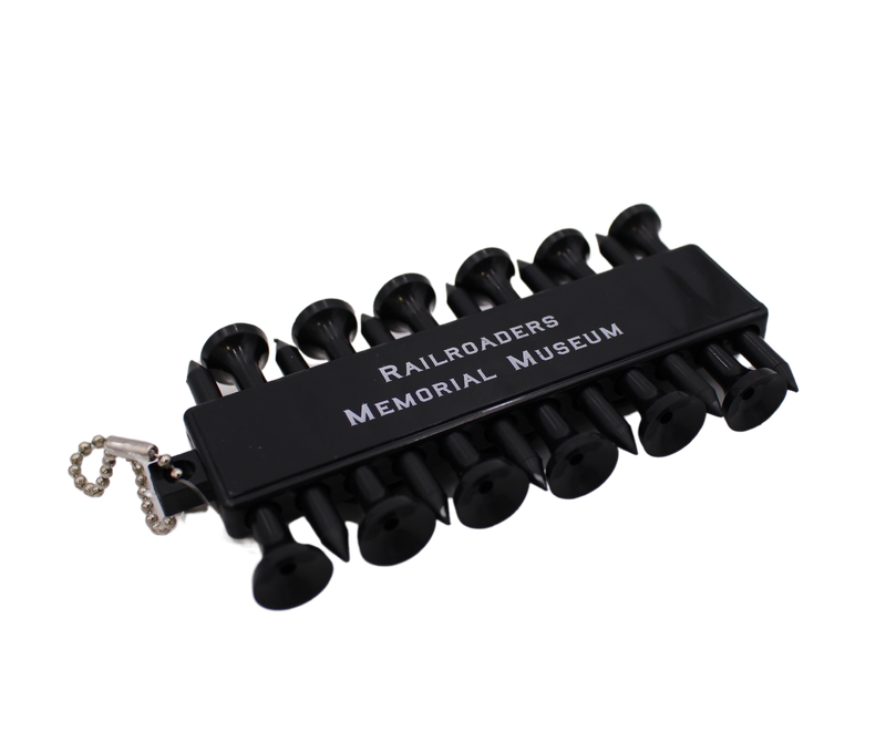 Railroaders Memorial Museum Tee Keychain