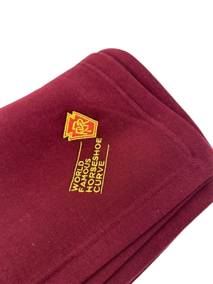 Horseshoe Curve Fleece Blanket