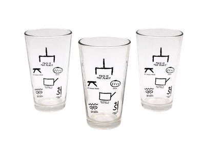 Hobo Code Pint Glass