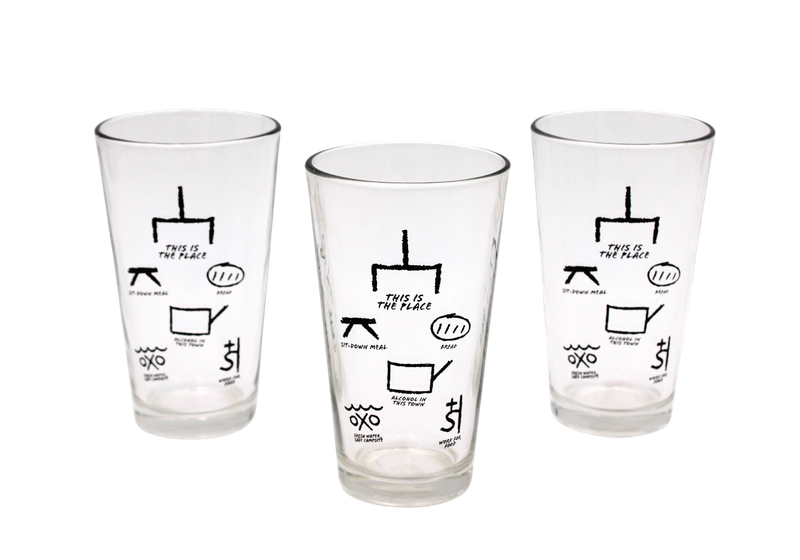 Hobo Code Pint Glass