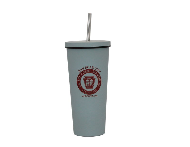 Railroaders Memorial MuseumStone Gray Tumbler