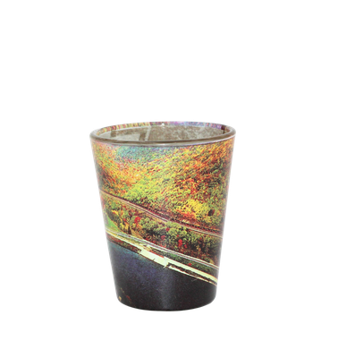 Horseshoe Curve Aerial Shot Glass
