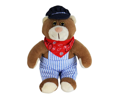 Engineer Bear Plush Squishy