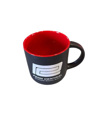 Penn Central Red Trim Mug