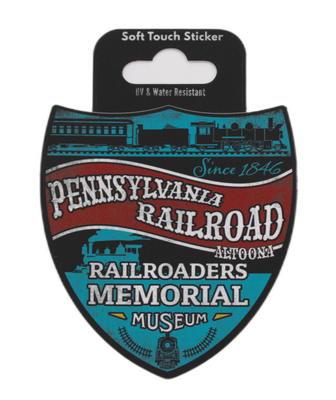 Railroaders Memorial Museum Badge Sticker