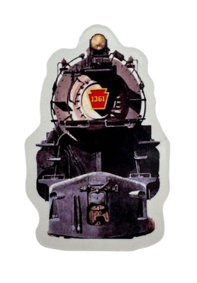 K4 1361 Front Locomotive Sticker