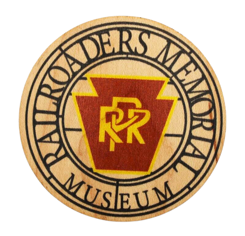Railroaders Memorial Museum Wooden Sticker