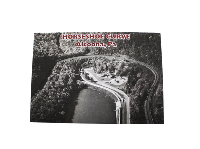 Horseshoe Curve Foil Postcard