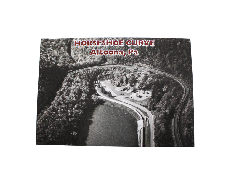 Horseshoe Curve Foil Postcard