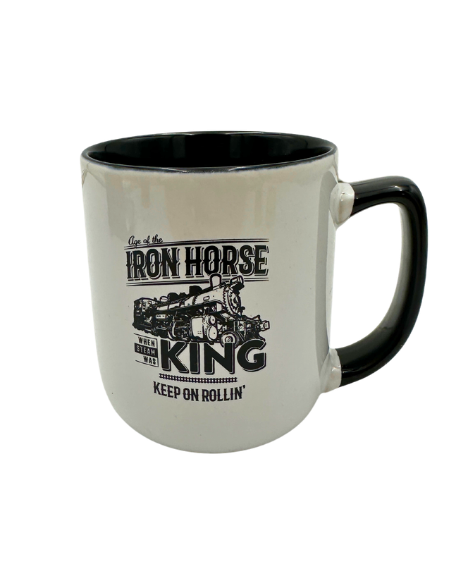 Age Of The Iron Horse When Steam Was King Coffee Mug