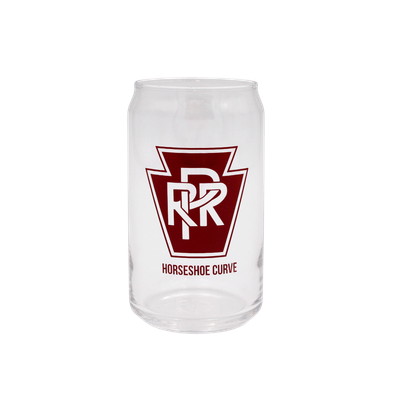 Horseshoe Curve, PRR Can Style Glass