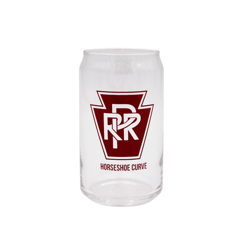 Horseshoe Curve, PRR Can Style Glass