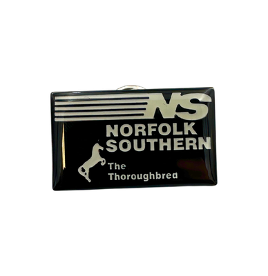 Norfolk Southern Black Enamel Hat Tac/Pin
