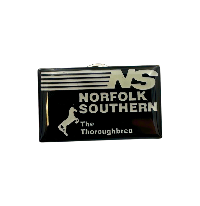 Norfolk Southern Black Enamel Hat Tac/Pin