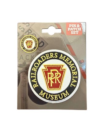 Railroaders Memorial Museum Patch/Pin Set