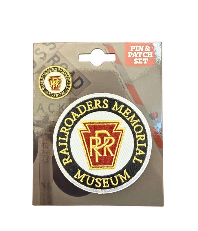 Railroaders Memorial Museum Patch/Pin Set