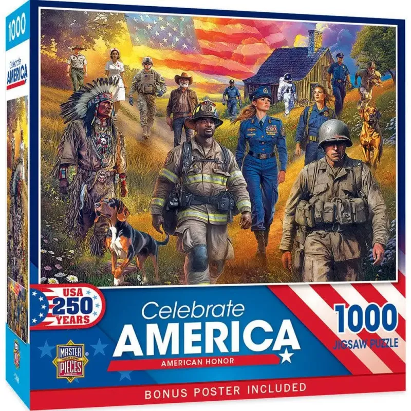 Celebrate America - American Honor 1000 pc. Puzzle
