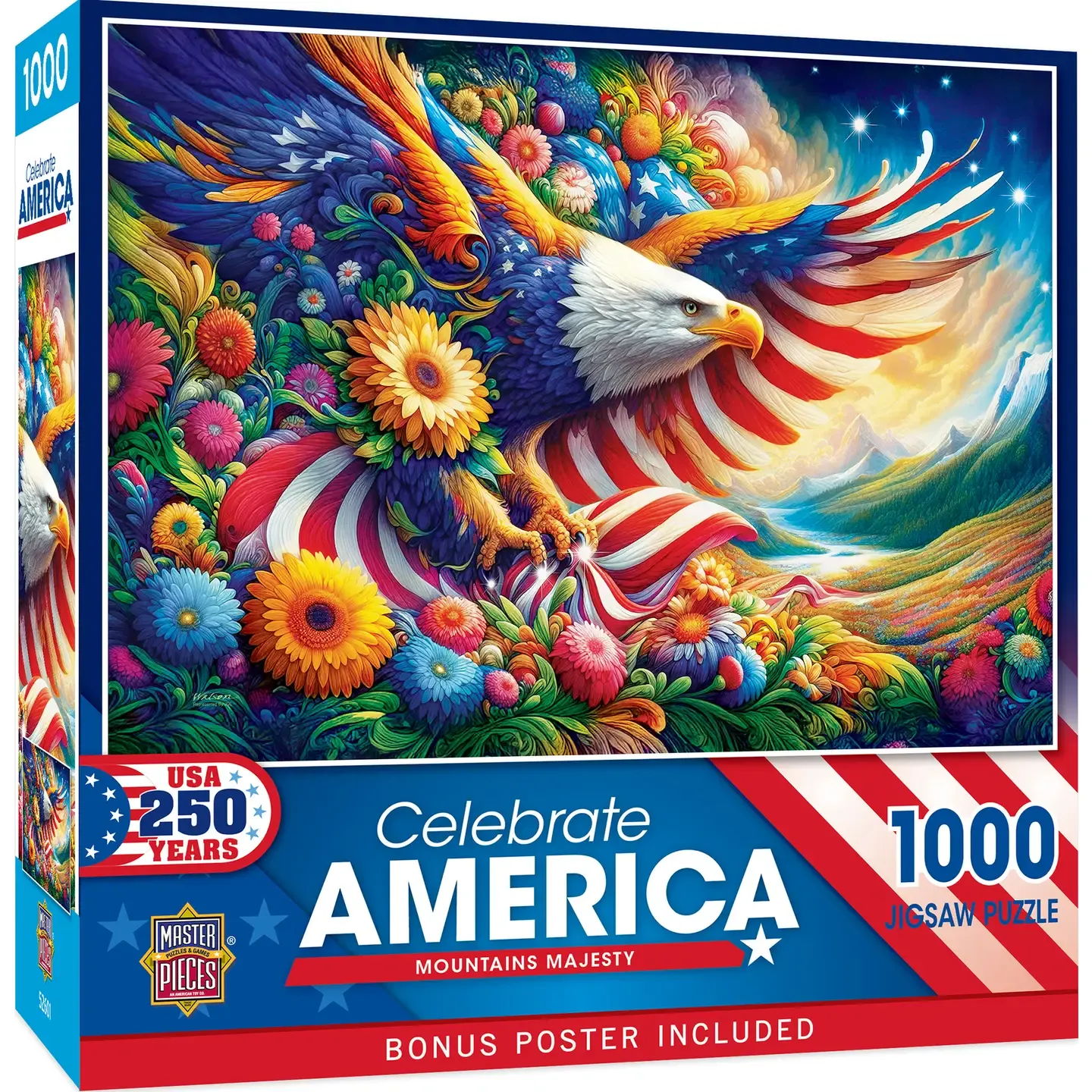 Celebrate America - Mountains Majesty 1000 pc Puzzle