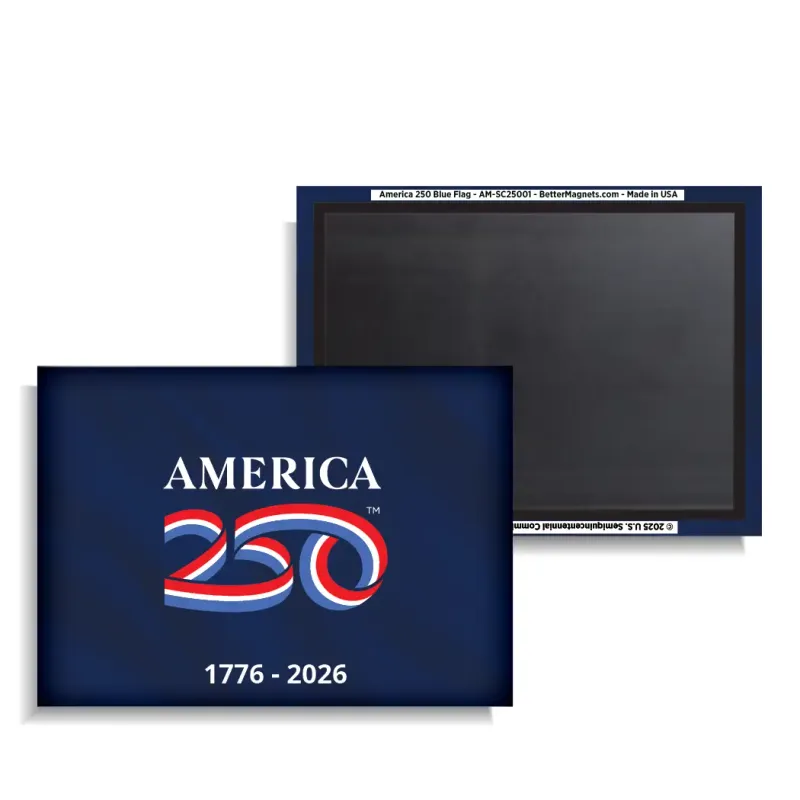 America 250 Blue Flag Magnet