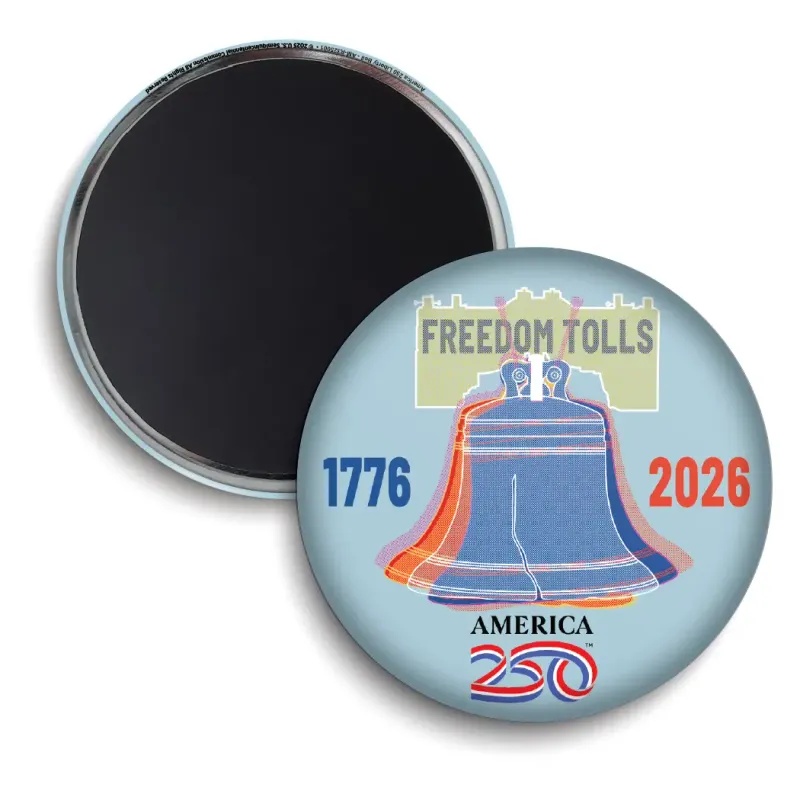 America 250 Liberty Bell Magnet