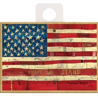 American Flag United We Stand Magnet