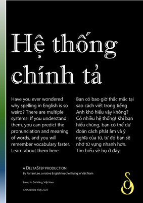 Sắp ra mắt, đặt trước! Hệ thống chính tả / Spelling systems