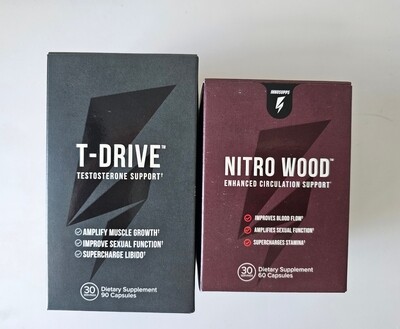 Nutrition - InnoSupps for Men. T -Drive and Nitrowood