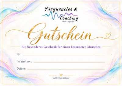 Geschenkgutschein
