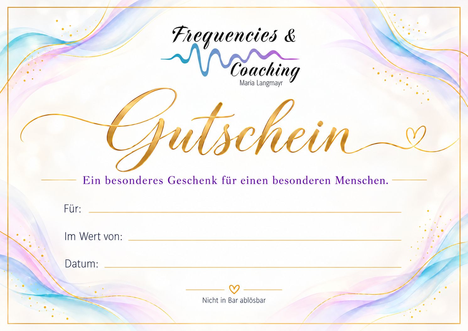 Geschenkgutschein