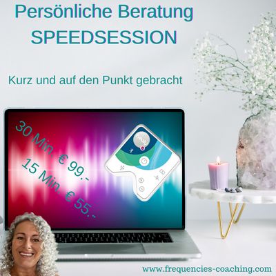 Persönliche Frequenzberatung für DICH 15 Min.