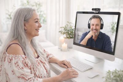 Onlinesession mit Maria