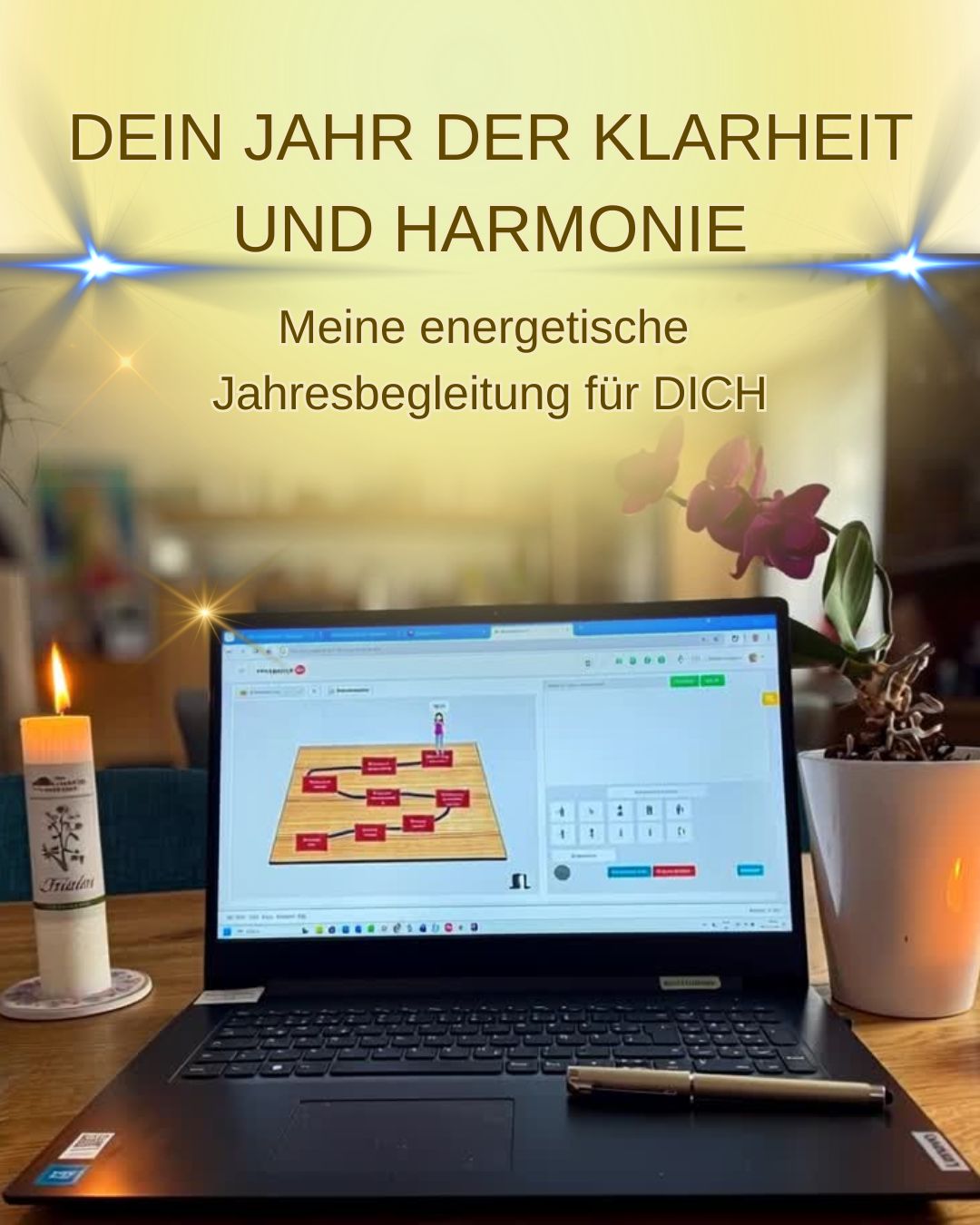 Dein Jahr der Klarheit und Harmonie - Meine energetische Jahresbegleitung für DICH