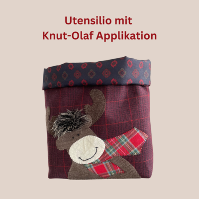 Utensilio mit Knut-Olaf Applikation